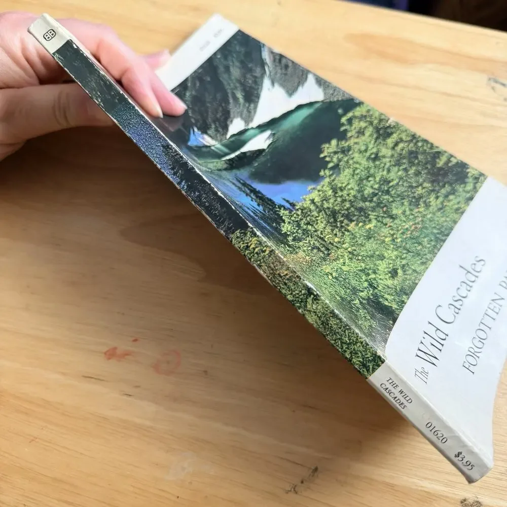 The Wild Cascades Forgotten Parkland Book Club Ansel Adams Sierra Club Vtg 1965